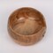 Acacia Wood Yarn Bowl Holder,Handmade Holder with Holes,Yarn,Wool (7" x 7" x 4")